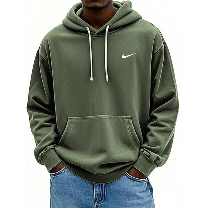 Fashionable Casual Loose Hooded Sweatshirt