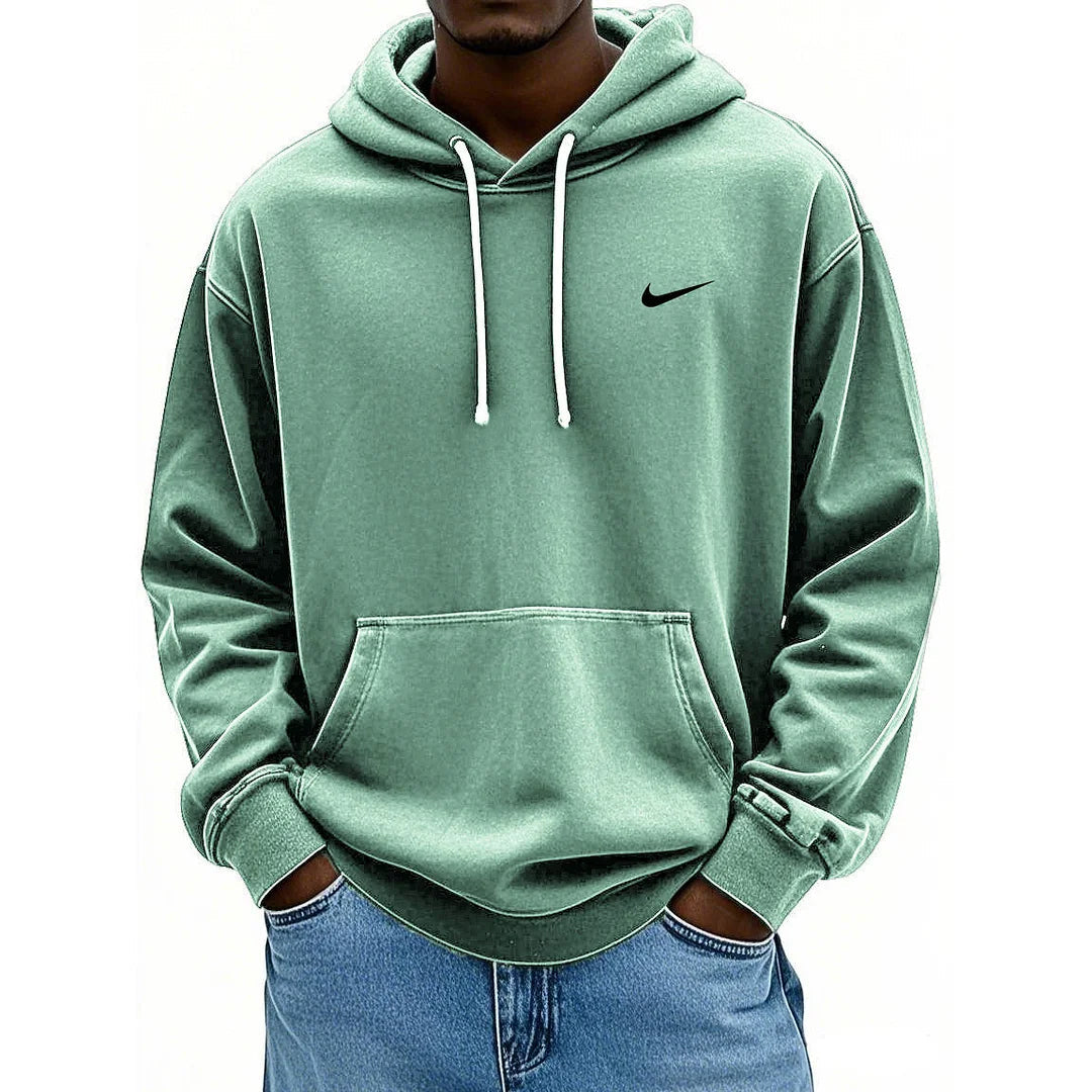 Fashionable Casual Loose Hooded Sweatshirt
